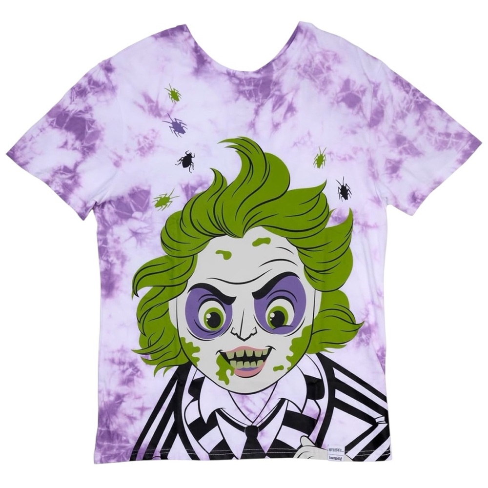 NEW Loungefly Beetlejuice & Lydia Deetz Adult Unisex Shirt Size XL
